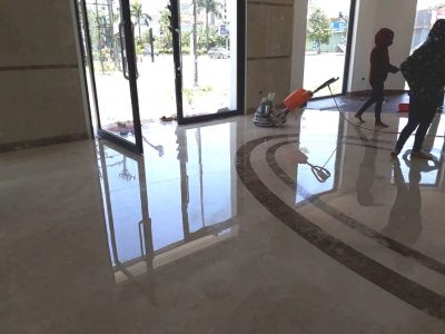Đánh bóng sàn đá Marble